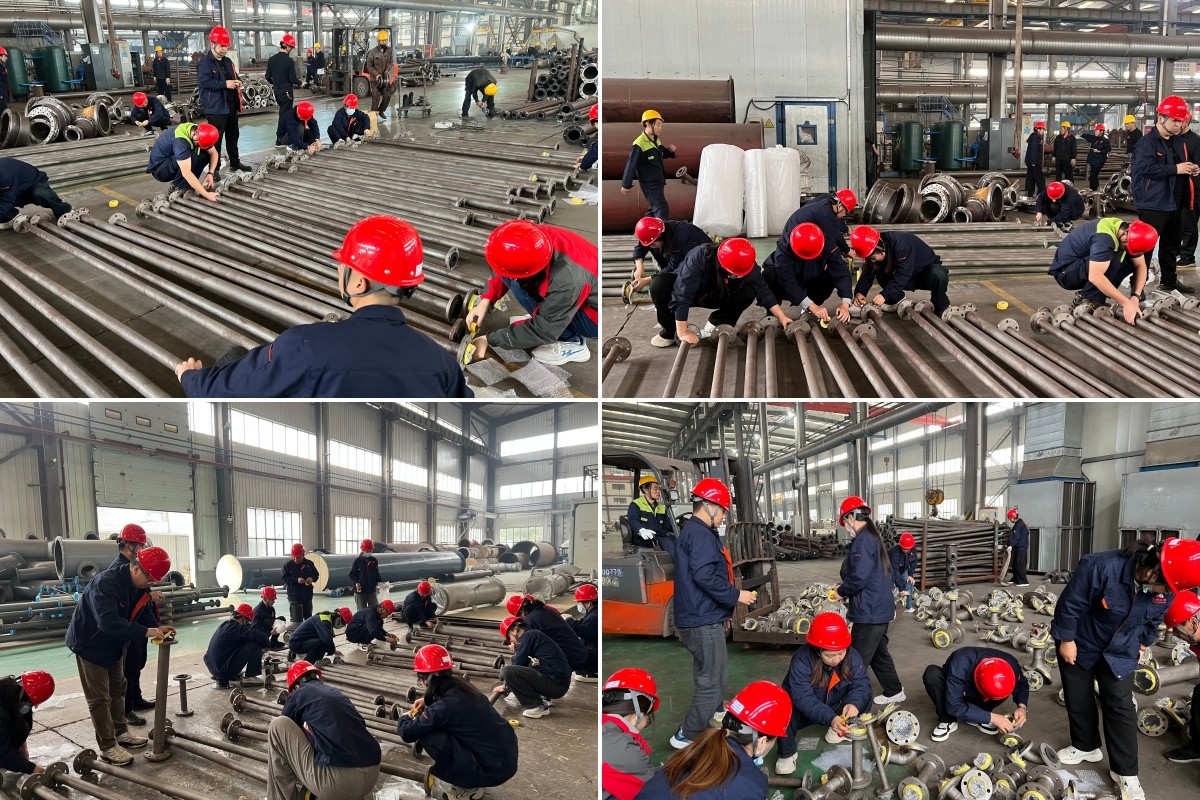 全員齊上陣，共筑“襯膠”魂——后勤各部門馳援一線保交付